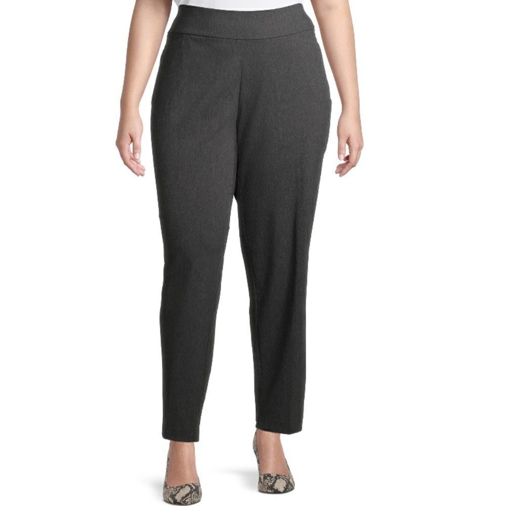 Tummy Control Straight Leg Dress Pants - Picture 2 of 6